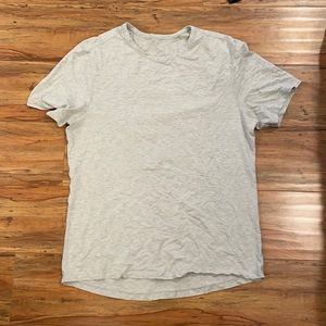 Light grey Lululemon 5 Year Basic Tee